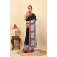 Generic Women's Cotton Silk Printed Saree With Unstitched Blouse 5.5Mtr (Black) Generic Women's Cotton Silk Printed Saree With Unstitched Blouse 5.5Mtr (Black)