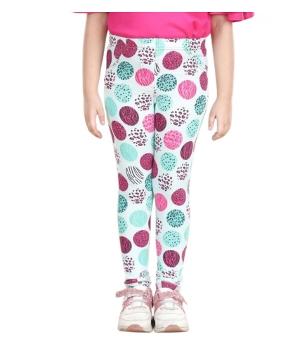Generic Girl's Cotton Lycra Floral Elasticated Jeggings (Multicolor) Generic Girl's Cotton Lycra Floral Elasticated Jeggings (Multicolor)