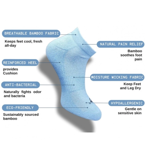 Generic 3_Pair Set Unisex Casual Cotton Printed Low Cut Socks (Multicolor)