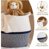Generic Cotton Matka 14x12 Inch Storage Basket For Clothes With Out Lid (Gray-White) Generic Cotton Matka 14x12 Inch Storage Basket For Clothes With Out Lid (Gray-White)