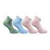 Generic 4_Pair Set Unisex Casual Cotton Printed Ankle Length Socks (Multicolor) Generic 4_Pair Set Unisex Casual Cotton Printed Ankle Length Socks (Multicolor)