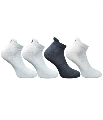 Generic 4_Pair Set Unisex Casual Cotton Printed Ankle Length Socks (Multicolor)