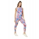 Generic Women's Polyester Lycra Printed Sleeveless Active Wear (Multicolor) Generic Women's Polyester Lycra Printed Sleeveless Active Wear (Multicolor)