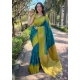 Generic Women's Soft Lichi Silk Printed Saree With Unstitched Blouse 5.5Mtr (Green) Generic Women's Soft Lichi Silk Printed Saree With Unstitched Blouse 5.5Mtr (Green)