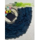 Generic Women's Satin Embellished Saree With Unstitched Blouse 5.5Mtr (Navy) Generic Women's Satin Embellished Saree With Unstitched Blouse 5.5Mtr (Navy)