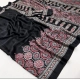 Generic Women's Crepe Printed Saree With Unstitched Blouse 5.5Mtr (Black) Generic Women's Crepe Printed Saree With Unstitched Blouse 5.5Mtr (Black)