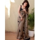 Generic Women's Viscose Silk Embroidered Saree With Unstitched Blouse 5.5Mtr (Brown) Generic Women's Viscose Silk Embroidered Saree With Unstitched Blouse 5.5Mtr (Brown)
