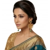 Generic Women's Zinc Alloy Gold Plated Chandelier Earrings (Multicolor)