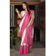 Generic Women's Cotton Silk Printed Saree With Unstitched Blouse 5.5Mtr (White-Pink) Generic Women's Cotton Silk Printed Saree With Unstitched Blouse 5.5Mtr (White-Pink)