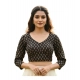 Generic Women's Ajrakh Cotton Halter Neck Padded Blouse (Black, 38 Ready Size (Self-Alterable 36–40) Generic Women's Ajrakh Cotton Halter Neck Padded Blouse (Black, 38 Ready Size (Self-Alterable 36–40)