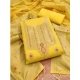 Generic Women's Banarasi Silk Printed Unstitched Salwar Suit Material With Dupatta (Yellow, 3Mtrs) Generic Women's Banarasi Silk Printed Unstitched Salwar Suit Material With Dupatta (Yellow, 3Mtrs)