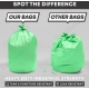 Generic Pack of 12 Biodegradeable Vegetable-Paper 19 x 21 Inches Garbage Bag (Green) Generic Pack of 12 Biodegradeable Vegetable-Paper 19 x 21 Inches Garbage Bag (Green)
