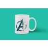 Generic Printed Ceramic Coffee Mug - 1 Pieces, White, 11oz