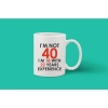 Generic Printed Ceramic Coffee Mug - 1 Pieces, White, 11oz