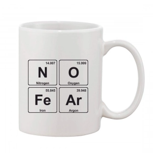 Generic Printed Ceramic Coffee Mug - 1 Pieces, White, 11oz