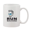 Generic Printed Ceramic Coffee Mug - 1 Pieces, White, 11oz
