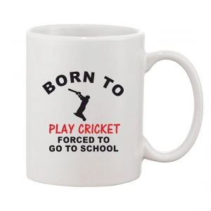 Generic Printed Ceramic Coffee Mug - 1 Pieces, White, 11oz