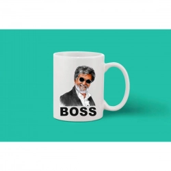 Generic Printed Ceramic Coffee Mug - 1 Pieces, White, 11oz