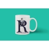 Generic Printed Ceramic Coffee Mug - 1 Pieces, White, 11oz