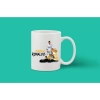 Generic Printed Ceramic Coffee Mug - 1 Pieces, White, 11oz