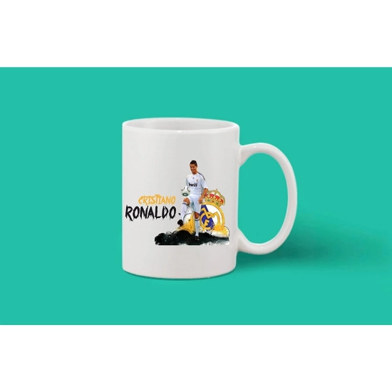 Generic Printed Ceramic Coffee Mug - 1 Pieces, White, 11oz