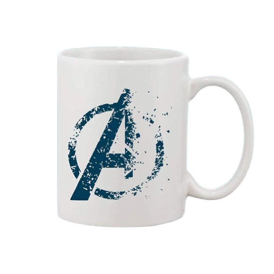 Generic Printed Ceramic Coffee Mug - 1 Pieces, White, 11oz