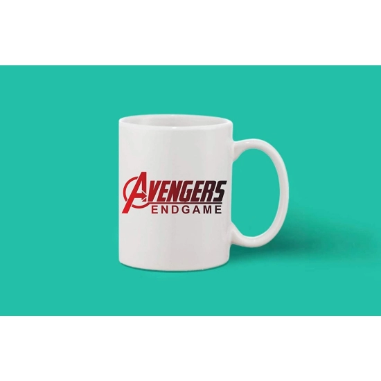 Generic Printed Ceramic Coffee Mug - 1 Pieces, White, 11oz