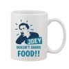 Generic Printed Ceramic Coffee Mug - 1 Pieces, White, 11oz