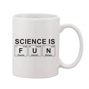 Generic Printed Ceramic Coffee Mug - 1 Pieces, White, 11oz