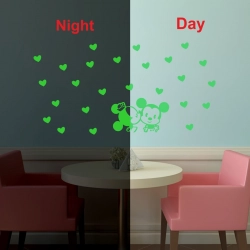 Generic Green Kids Room Decor Radium Wall Sticker