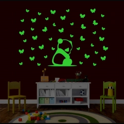 Generic Green Radium Wall Sticker