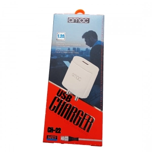 Generic Brand Amac 1.2Amp Brand : CH-22 (USB Charger)-White Generic Brand Amac 1.2Amp Brand : CH-22 (USB Charger)-White