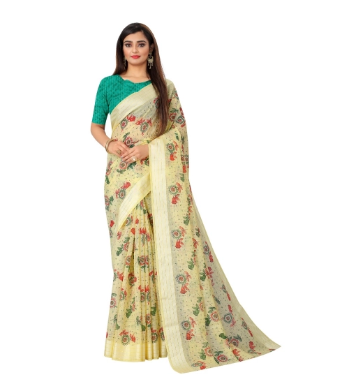 Generic Women's Cotton Saree (Mustard,5-6Mtrs) Generic Women's Cotton Saree (Mustard,5-6Mtrs)