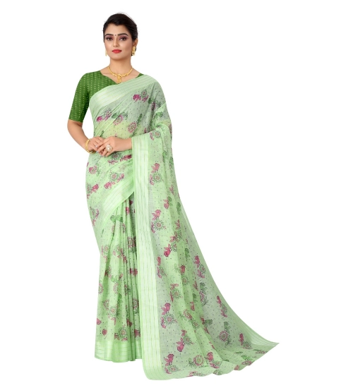 Generic Women's Cotton Saree (Mehdi,5-6Mtrs) Generic Women's Cotton Saree (Mehdi,5-6Mtrs)