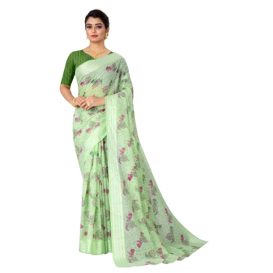 Generic Women's Cotton Saree (Mehdi,5-6Mtrs) Generic Women's Cotton Saree (Mehdi,5-6Mtrs)