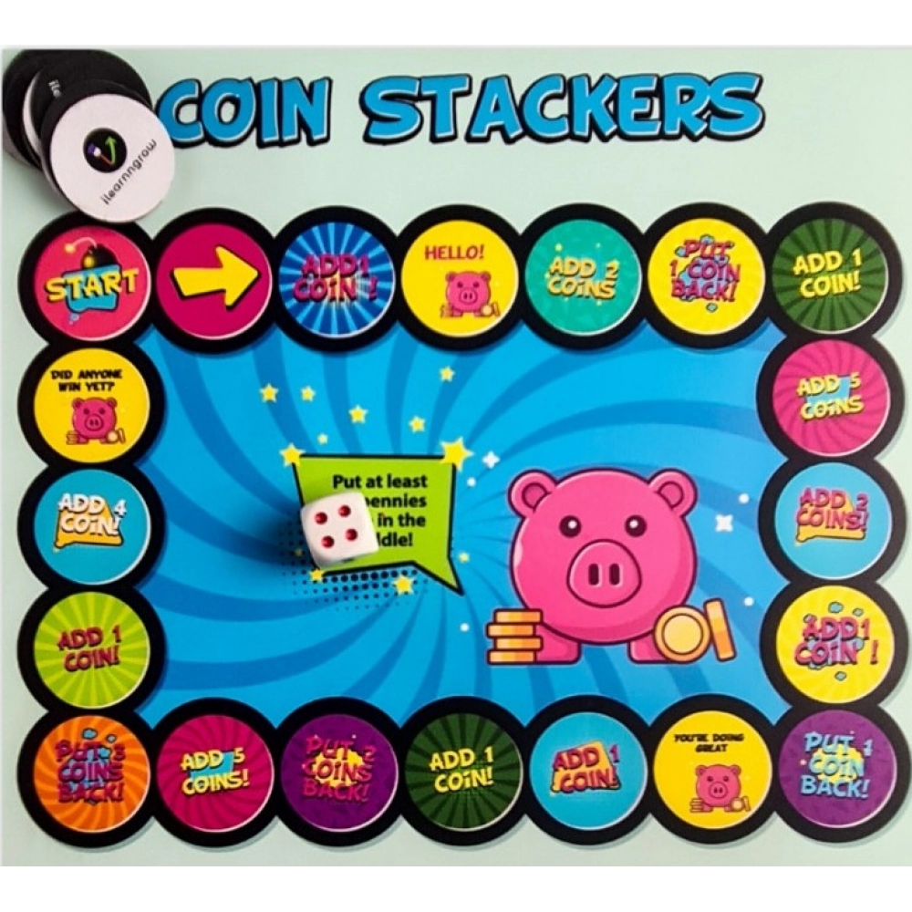 Money Book Plus Coin Stacker Combo (8.25X11.45 Inches)