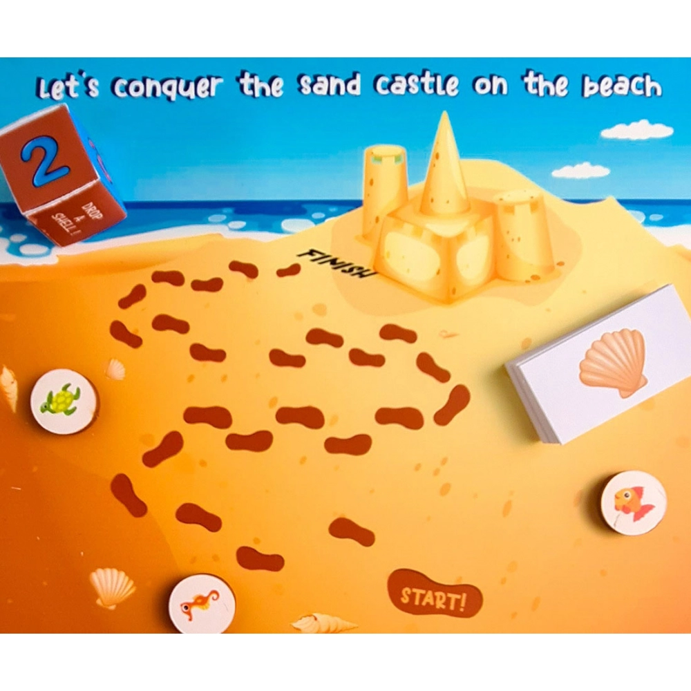 Lets Conquer Sand Castle (10X10 Inches)
