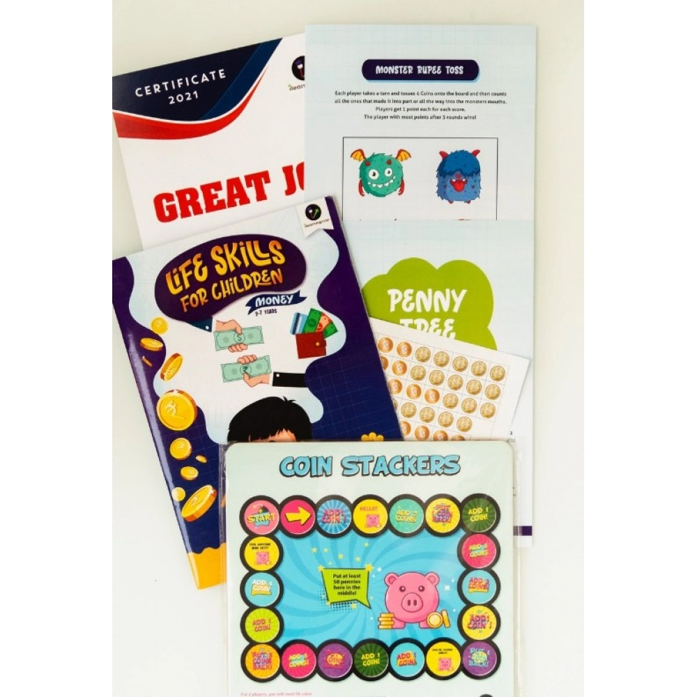 Money Book Plus Coin Stacker Combo (8.25X11.45 Inches)