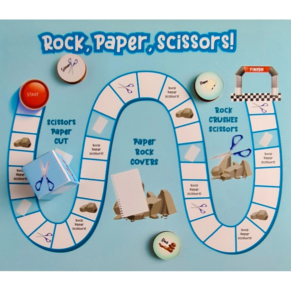 Rock Paper Scissor (10X10 Inches)