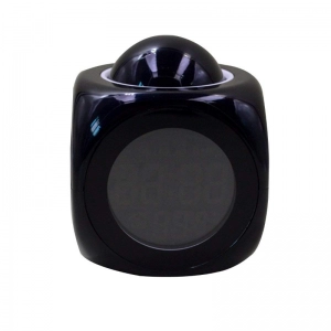 Generic Digital LCD Display Colorful Voice Projection Alarm Clock (Color: Assorted)