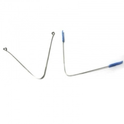 Generic Pack Of_12 Steel Tongue Cleaner (Color: Assorted) Generic Pack Of_12 Steel Tongue Cleaner (Color: Assorted)