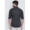 Generic Men's Cotton Slim Fit Casual Shirt (Material: Cotton, (Color:Grey)