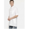 Generic Men's Cotton Men Casual White Kurta Shirt (Material: Cotton, (Color:White)