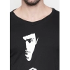 Generic Men's Cotton Slim Fit Full Sleeve T-Shirt (Material: Cotton, (Color:Black)
