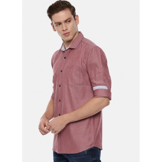 Generic Men's Cotton Slim Fit Casual Shirt (Material: Cotton, (Color:Red) Generic Men's Cotton Slim Fit Casual Shirt (Material: Cotton, (Color:Red)