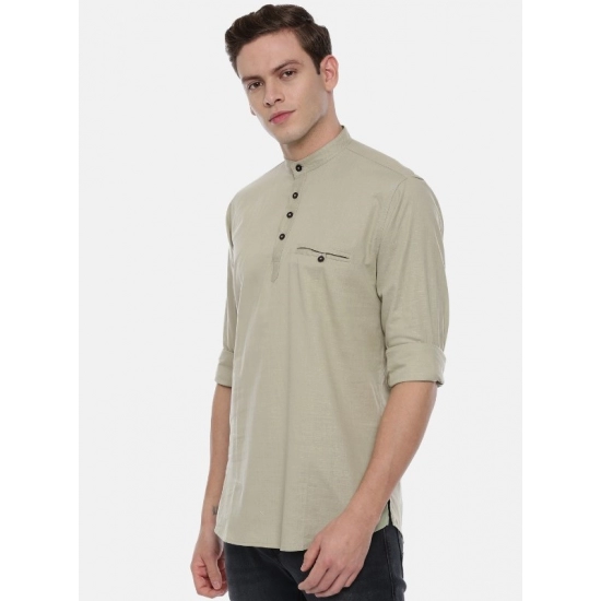 Generic Men's Cotton Slim Fit Casual Shirt (Material: Cotton, (Color:Grey) Generic Men's Cotton Slim Fit Casual Shirt (Material: Cotton, (Color:Grey)