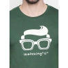Generic Men's Cotton Slim Fit Half Sleeve T-Shirt (Material: Cotton, (Color:Green)