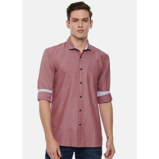Generic Men's Cotton Slim Fit Casual Shirt (Material: Cotton, (Color:Red) Generic Men's Cotton Slim Fit Casual Shirt (Material: Cotton, (Color:Red)