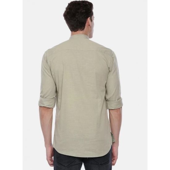 Generic Men's Cotton Slim Fit Casual Shirt (Material: Cotton, (Color:Grey) Generic Men's Cotton Slim Fit Casual Shirt (Material: Cotton, (Color:Grey)