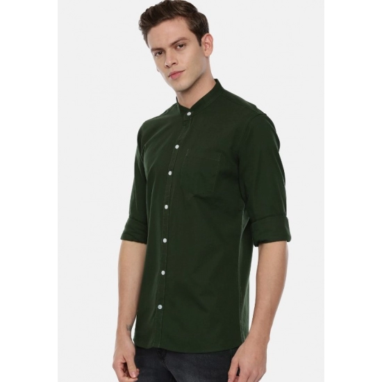 Generic Men's Cotton Slim Fit Casual Shirt (Material: Cotton, (Color:Green) Generic Men's Cotton Slim Fit Casual Shirt (Material: Cotton, (Color:Green)